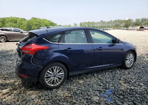 2017 Ford Focus Titanium z USA, uszkodzony, nr VIN 1FADP3N20HL267759